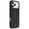 Etui Mercedes Leather The Move MagSafe   do iPhone 17 Pro Max czarny